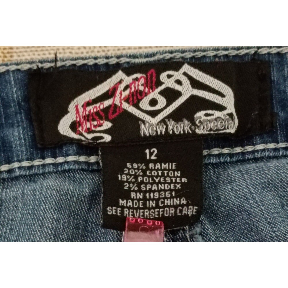 Miss Zi-Non New York Special Blue Jeans Women's Size 12 - Picture 7 of 7